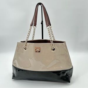 Kate Spade Patent Leather Kingsbury Park Tote Bag Purse